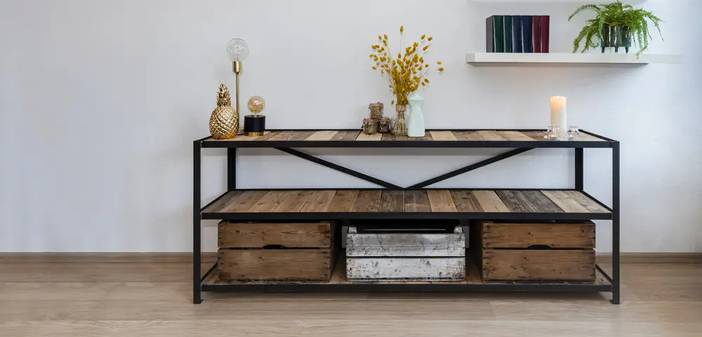 Table à café artisanale