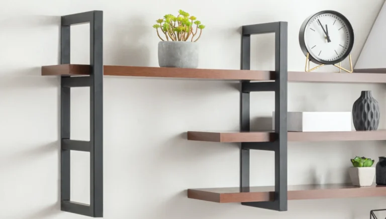 bibliothèque bois métal